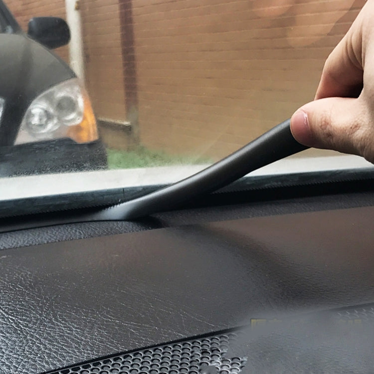 1.5m Car Dashboard Decorative Strip - Chrome Rubber Trim Seal