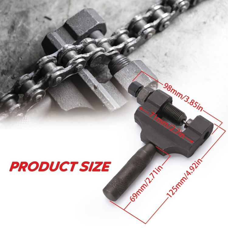 Motorcycle / Bicycle Chain Remover 420-530 Interchangeable Handle Card Type Chain Removal Tool, SC005