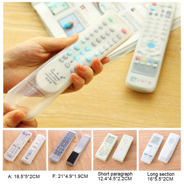 5 PCS Remote Control Silicone Protective Cover, Size: 21*4.9*1.9cm, 21*4.9*1.9cm