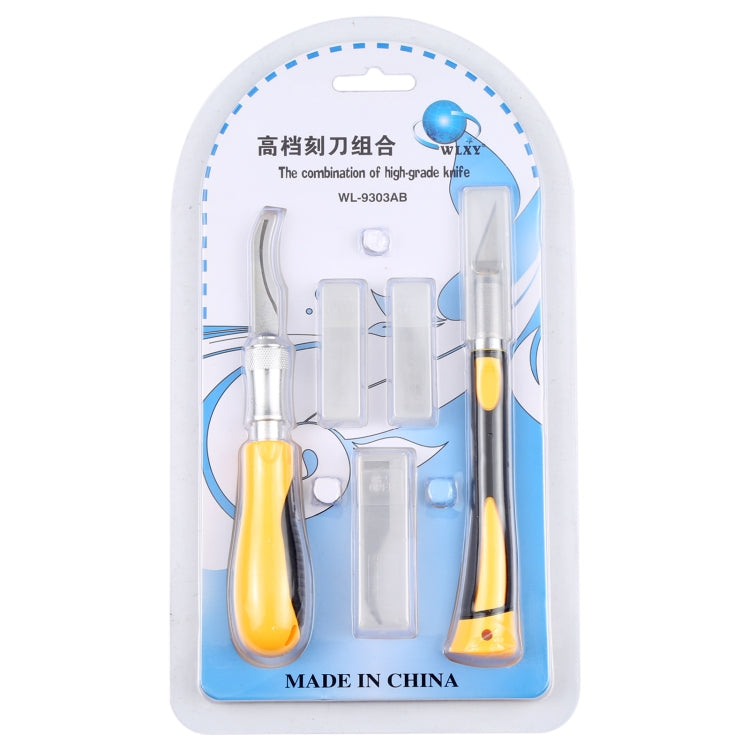WLXY-9303 5-in-1 Multi-Functional Engraving Cutter - Non-Slip Handle Precision Tool