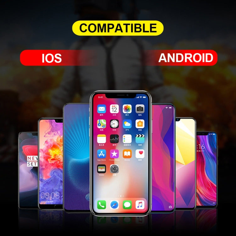 Blue Shark Mobile Gaming Controller Handle - PUBG & Battle Royale Grip