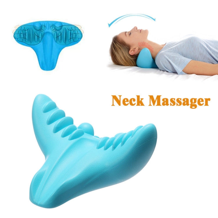 Acupressure Neck Massage Pillow - Memory Foam Cervical Shoulder Muscle Relaxer