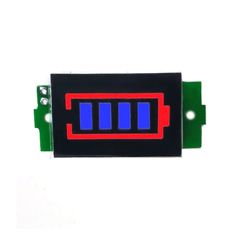 Lithium Battery Fuel Gauge Display Module - LED Capacity Indicator (Green/Blue)