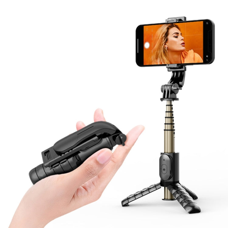 Mini Bluetooth Selfie Stick - Compact Multifunctional Phone Holder with Remote