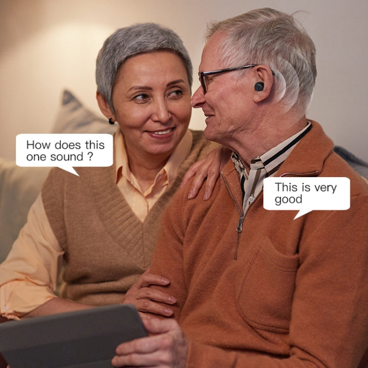 GM-903 Bluetooth Hearing Amplifier - Rechargeable Digital Sound Amplifier with LCD Display for Seniors