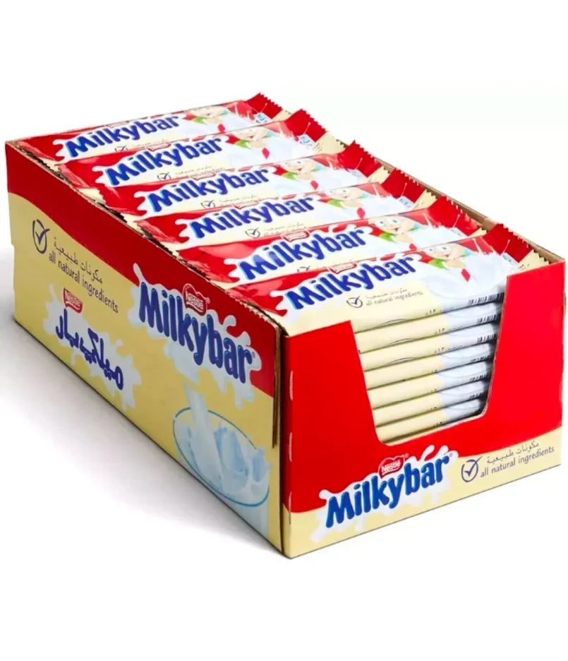 Nestlé Milkybar White Chocolate – Box of 54 Bars