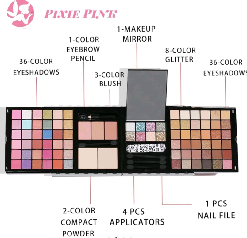 Pixie Pink 72-Color Makeup Kit