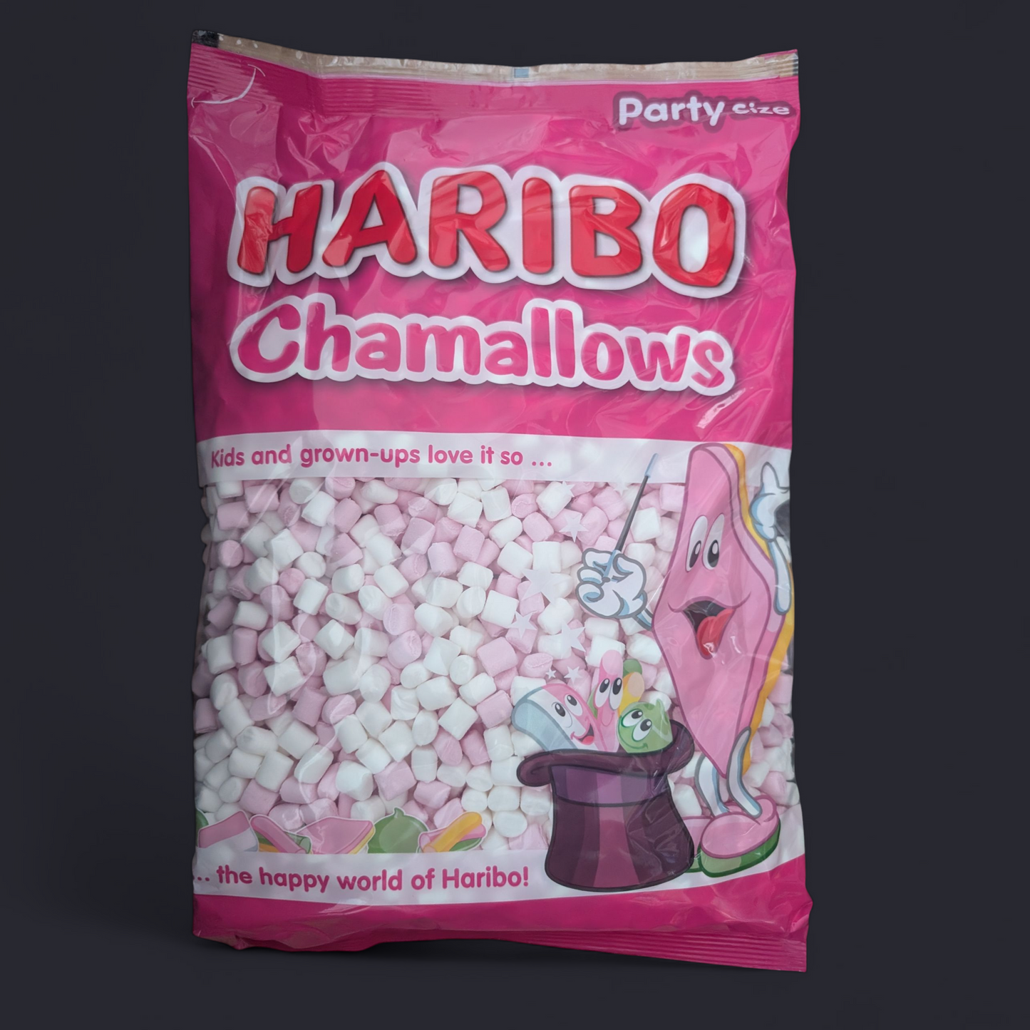 Haribo Chamallows Party Size – Soft & Fluffy Mini Marshmallows