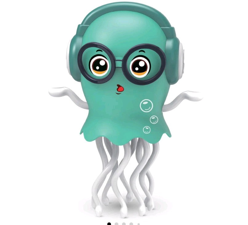 ZMGH Electric Dancing Jellyfish Toy – LED Lights & Music