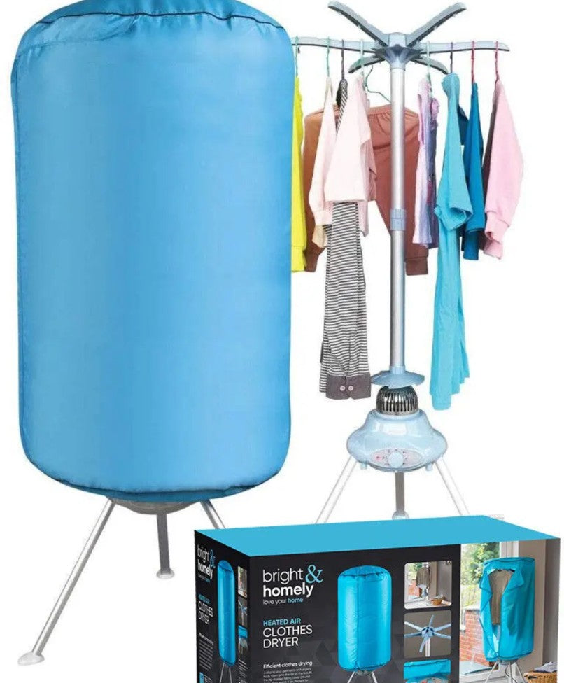 Bright & Homely Heated Air Clothes Dryer – Fast, Efficient & Perfect for UK Weather