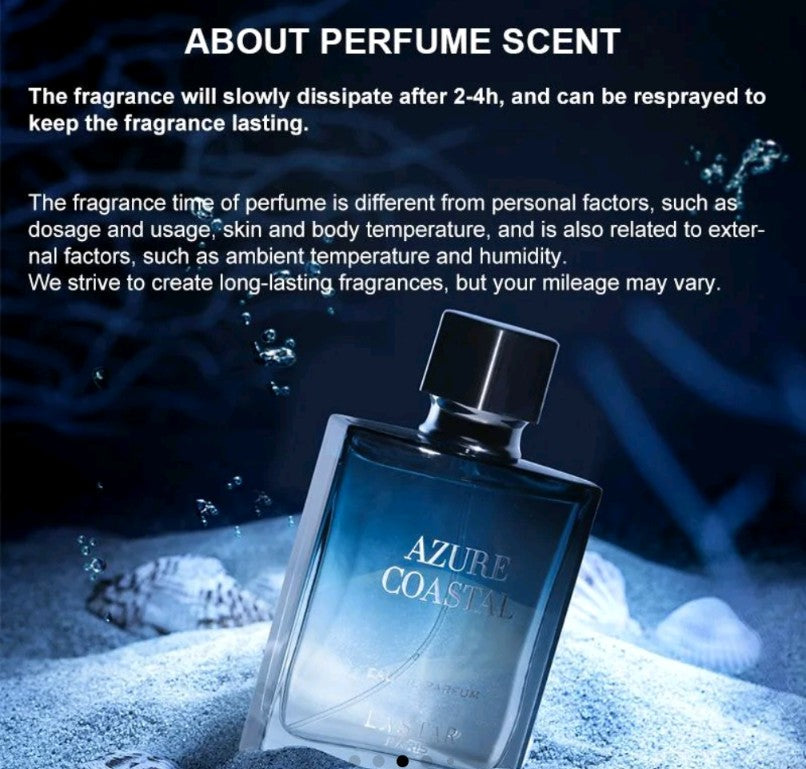 Azure Coastal Eau de Parfum – LASTAR Paris (100ml) Ex store hartlepool