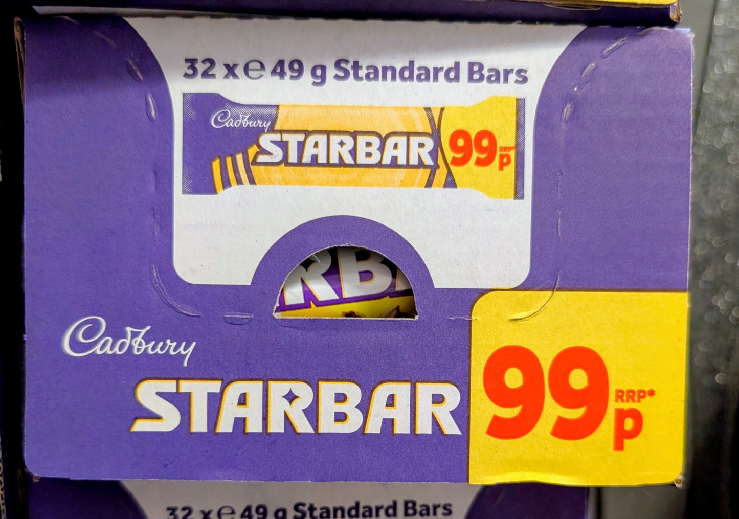 Cadbury Starbar Box – 32 x 49g Chocolate Bars