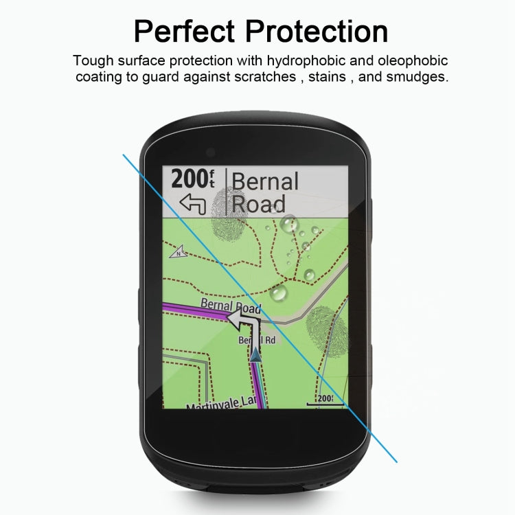 Garmin Edge 530 Screen Protector - 9H Tempered Glass Film 0.26mm