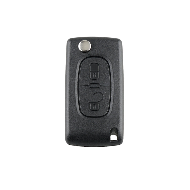 Peugeot 2 Button Remote Car Key Fob 433MHz - Uncut Blade with Chip & Battery