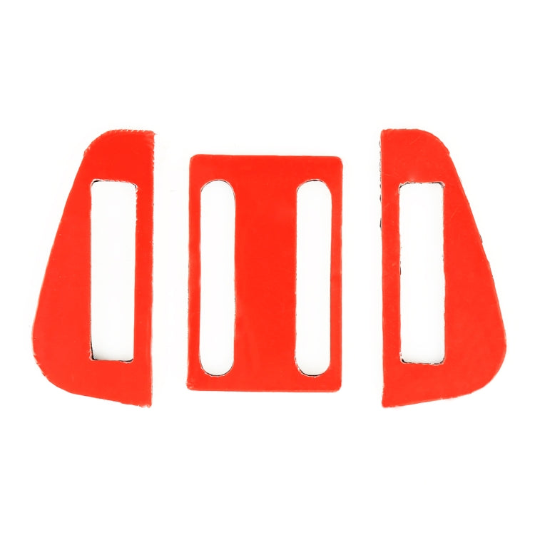 Carbon Fiber Car Air Outlet Decorative Sticker for Jaguar F-PACE