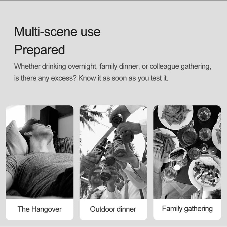 Original Xiaomi Youpin HD-JJCSY01 Lydsto Digital Alcohol Tester