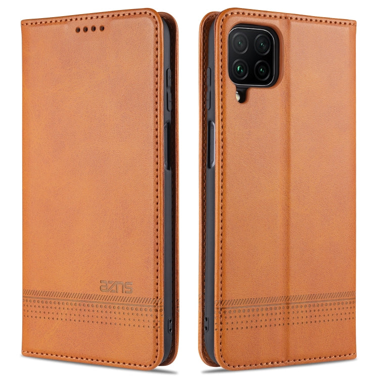 AZNS Magnetic Calf Texture Horizontal Flip Leather Case with Card Slots & Holder & Wallet, For Samsung Galaxy A12, For Samsung Galaxy S21 5G, For Xiaomi Mi 10T Lite 5G