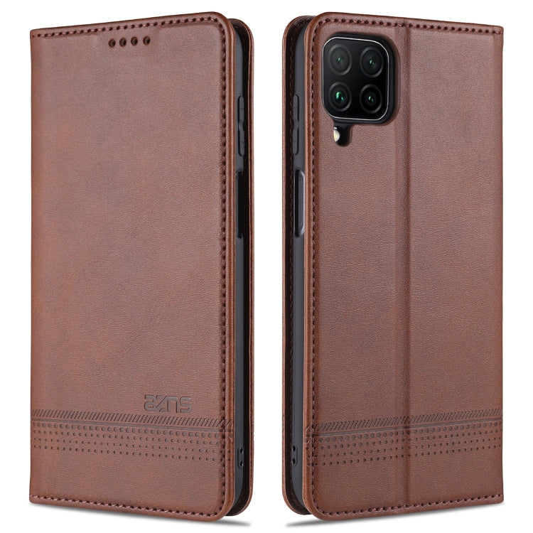 AZNS Magnetic Calf Texture Horizontal Flip Leather Case with Card Slots & Holder & Wallet, For Samsung Galaxy A12, For Samsung Galaxy S21 5G, For Xiaomi Mi 10T Lite 5G
