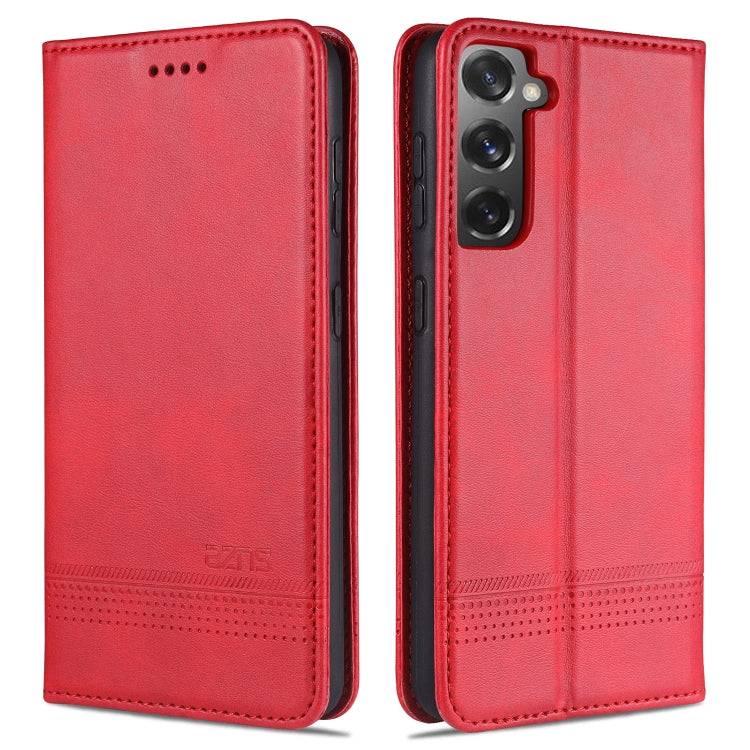 AZNS Magnetic Calf Texture Horizontal Flip Leather Case with Card Slots & Holder & Wallet, For Samsung Galaxy A12, For Samsung Galaxy S21 5G, For Xiaomi Mi 10T Lite 5G