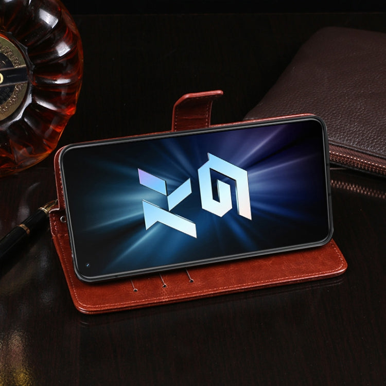 idewei Crazy Horse Texture Horizontal Flip Leather Case with Holder & Card Slots & Wallet, For OPPO K9 5G, For OPPO Realme Narzo 30A, For OPPO Reno5 A Japanese Version