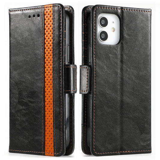 CaseNeo Business Splicing Dual Magnetic Buckle Horizontal Flip PU Leather Case with Holder & Card Slots & Wallet, For iPhone 11, For iPhone 11 Pro Max