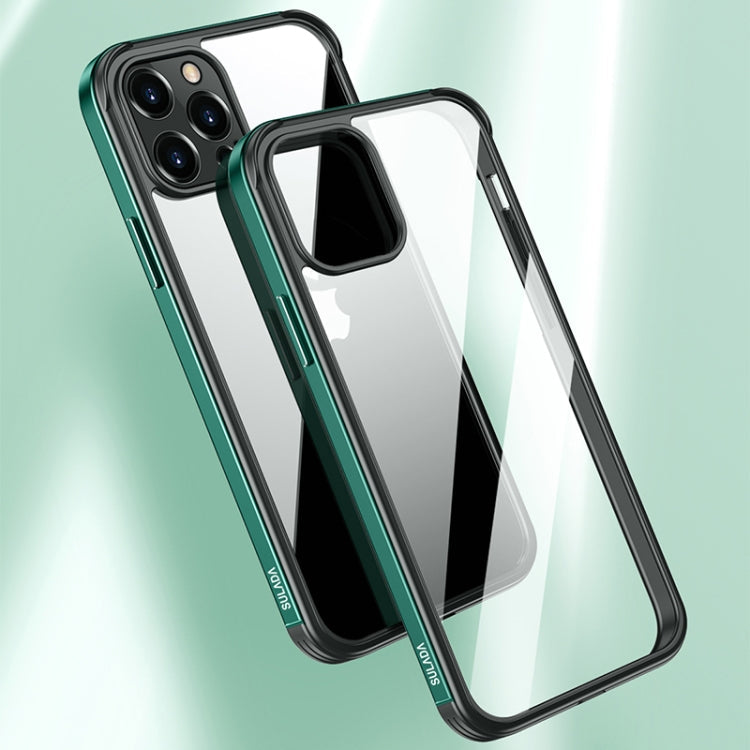 SULADA Premium iPhone Case - Aluminum Frame + Nano Glass + TPU Protection