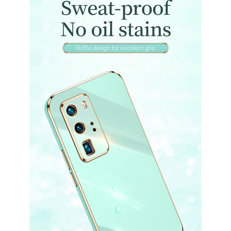 XINLI Straight Edge 6D Electroplate TPU Phone Case with Ring Holder