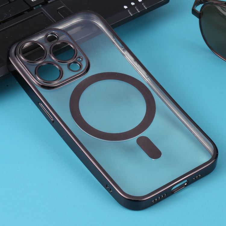 MagSafe Electroplating Straight TPU Phone Case, For iPhone 12 Pro, For iPhone 12 Pro Max