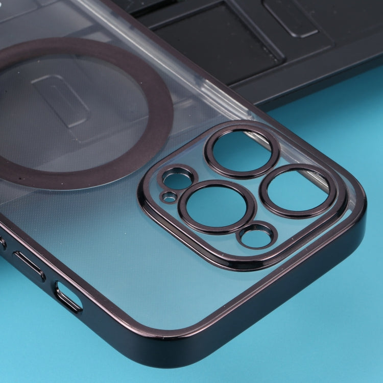 MagSafe Electroplating Straight TPU Phone Case, For iPhone 12 Pro, For iPhone 12 Pro Max