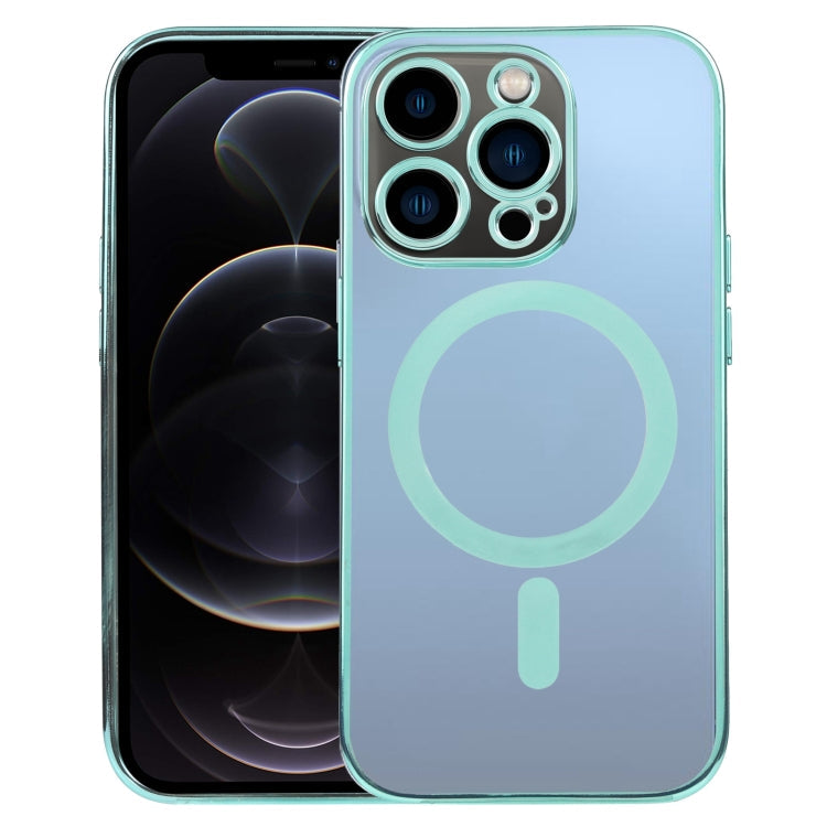 MagSafe Electroplating Straight TPU Phone Case, For iPhone 12 Pro, For iPhone 12 Pro Max