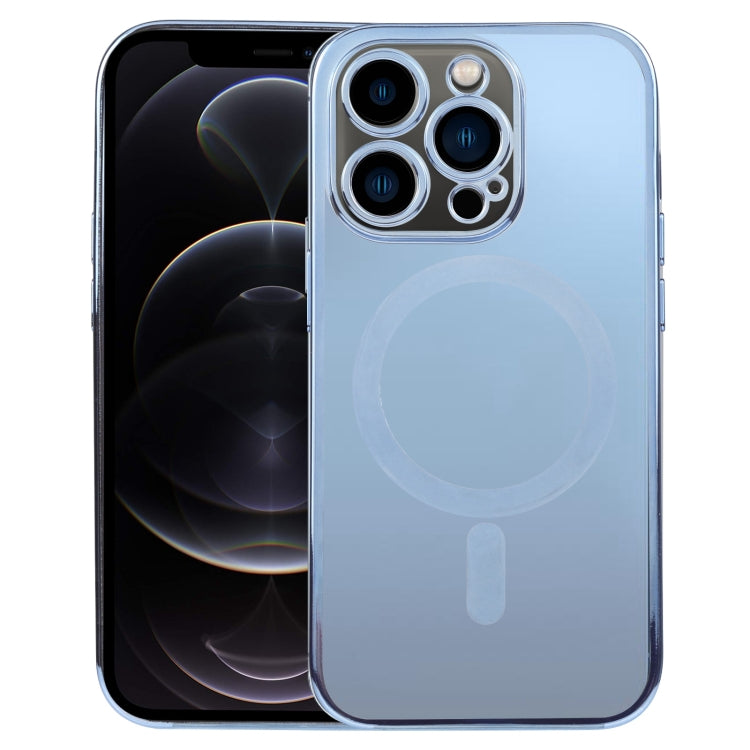 MagSafe Electroplating Straight TPU Phone Case, For iPhone 12 Pro, For iPhone 12 Pro Max