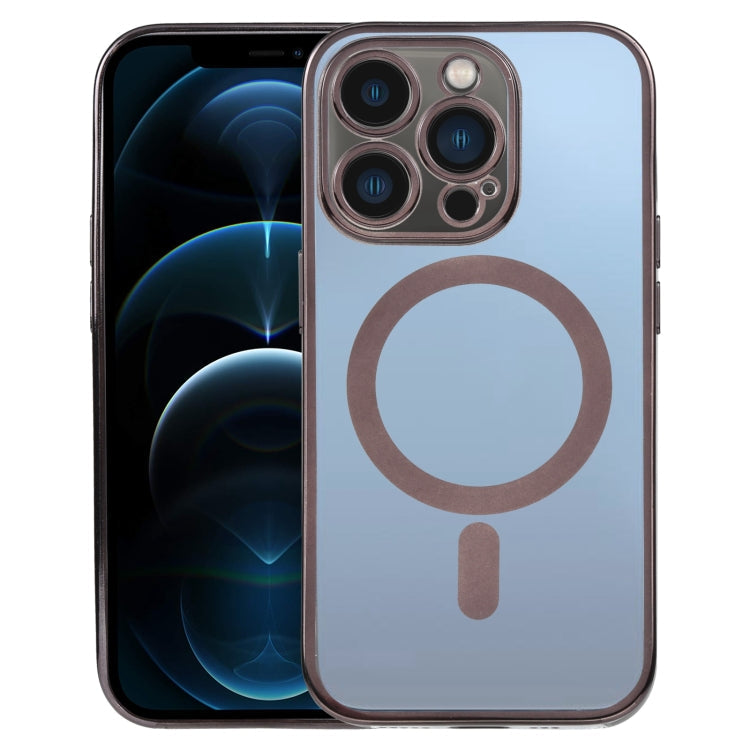 MagSafe Electroplating Straight TPU Phone Case, For iPhone 12 Pro, For iPhone 12 Pro Max