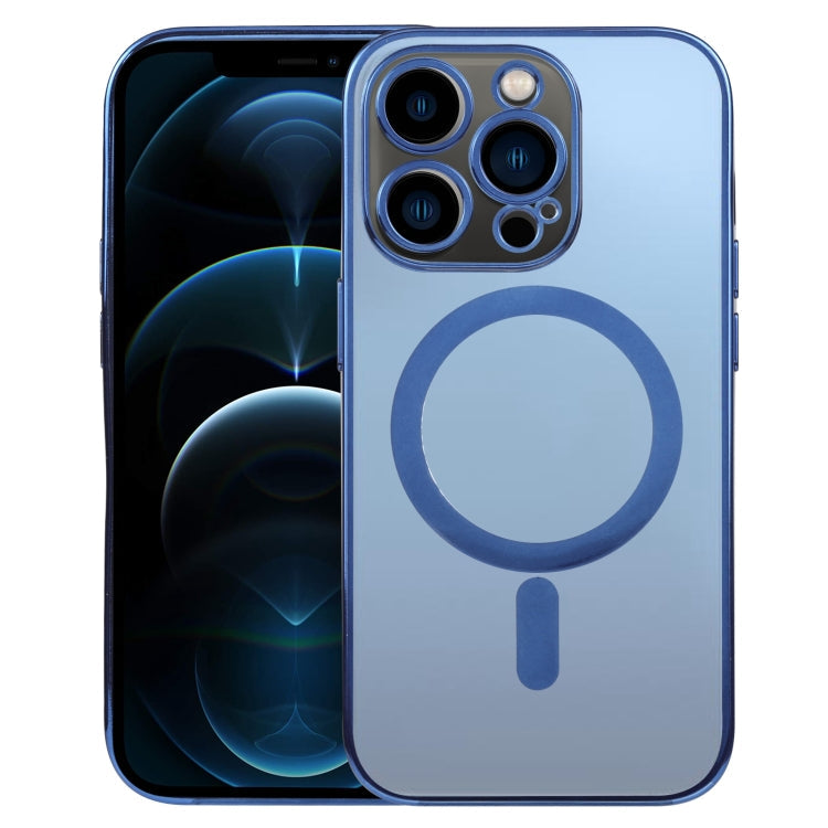 MagSafe Electroplating Straight TPU Phone Case, For iPhone 12 Pro, For iPhone 12 Pro Max