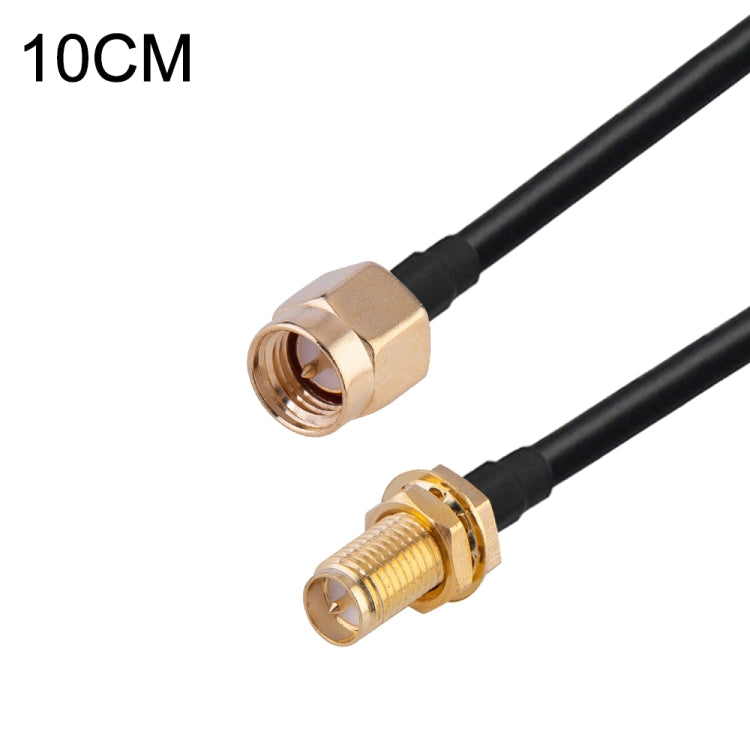 RG174 RF Coaxial Adapter Cable, Length: 10cm, 10cm RP-SMA Male to RP-SMA Female, 10cm RP-SMA Male to RP-SMA Male, 10cm RP-SMA Male to SMA Female, 10cm RP-SMA Male to SMA Male, 10cm SMA Male to SMA Female, 10cm SMA Male to RP-SMA Female                 ...