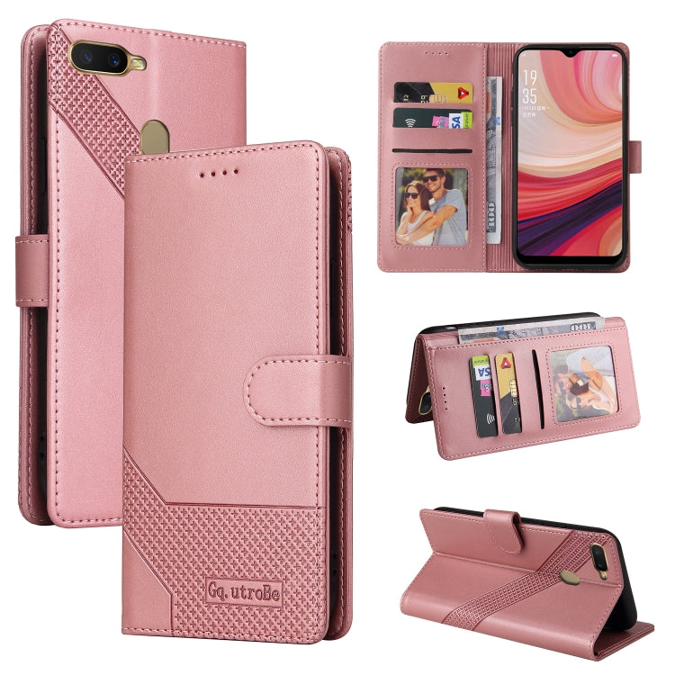 GQUTROBE Skin Feel Magnetic Leather Phone Case, For OPPO Find X3 Pro, For OPPO A7 2018, For OPPO A15 4G, For OPPO A52