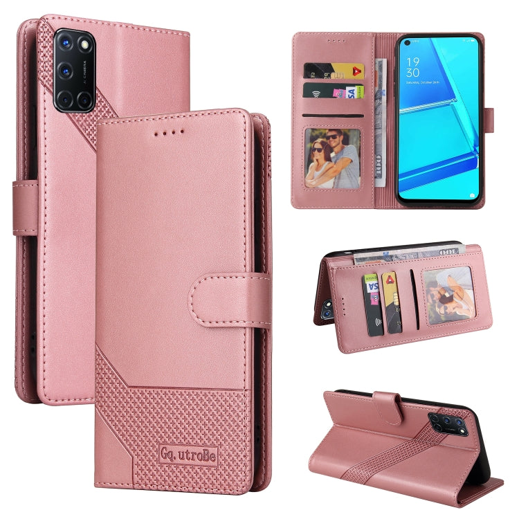 GQUTROBE Skin Feel Magnetic Leather Phone Case, For OPPO Find X3 Pro, For OPPO A7 2018, For OPPO A15 4G, For OPPO A52