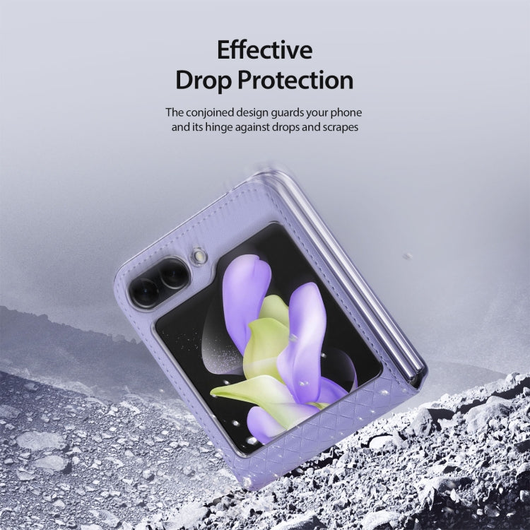DUX DUCIS Bril Series PU + TPU Phone Case, For Samsung Galaxy Z Flip5 5G