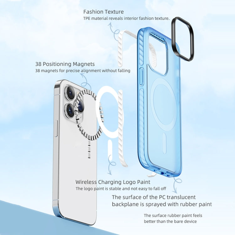 iPhone 14 pro ROCK Double-layer Armor Shield MagSafe Magnetic Phone Case