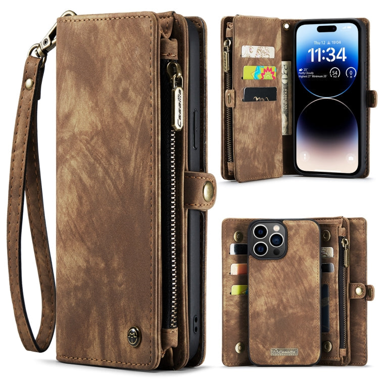 CaseMe 008 Detachable Multifunctional Leather Phone Case iPhone 14