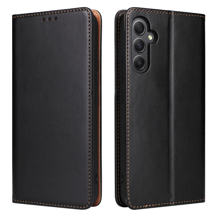 Fierre Shann PU Leather Phone Case - Samsung Galaxy A14 5G / A23 / A34 5G
