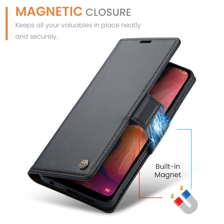 CaseMe 023 RFID Leather Phone Case - Butterfly Buckle Wallet Case with Anti-Theft Protection