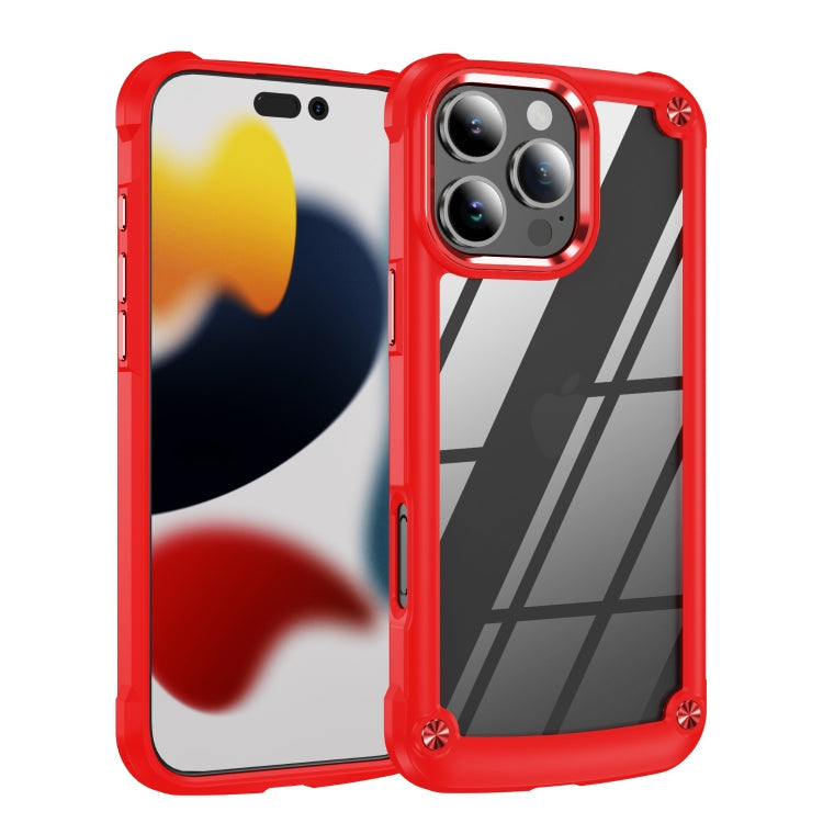 TPU + PC Phone Case with Camera Lens Protection - Hybrid Cover