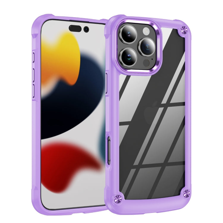 TPU + PC Phone Case with Camera Lens Protection - Hybrid Cover