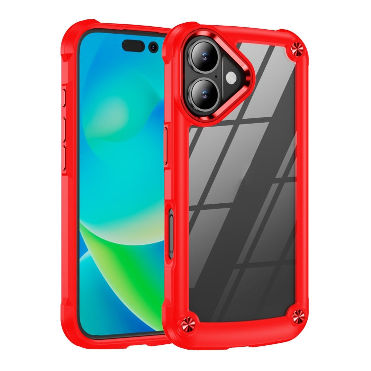 TPU + PC Phone Case with Camera Lens Protection - Hybrid Cover