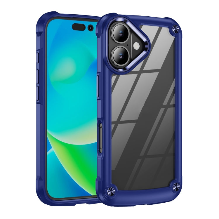 TPU + PC Phone Case with Camera Lens Protection - Hybrid Cover