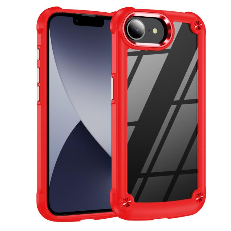TPU + PC Phone Case with Camera Lens Protection - Hybrid Cover