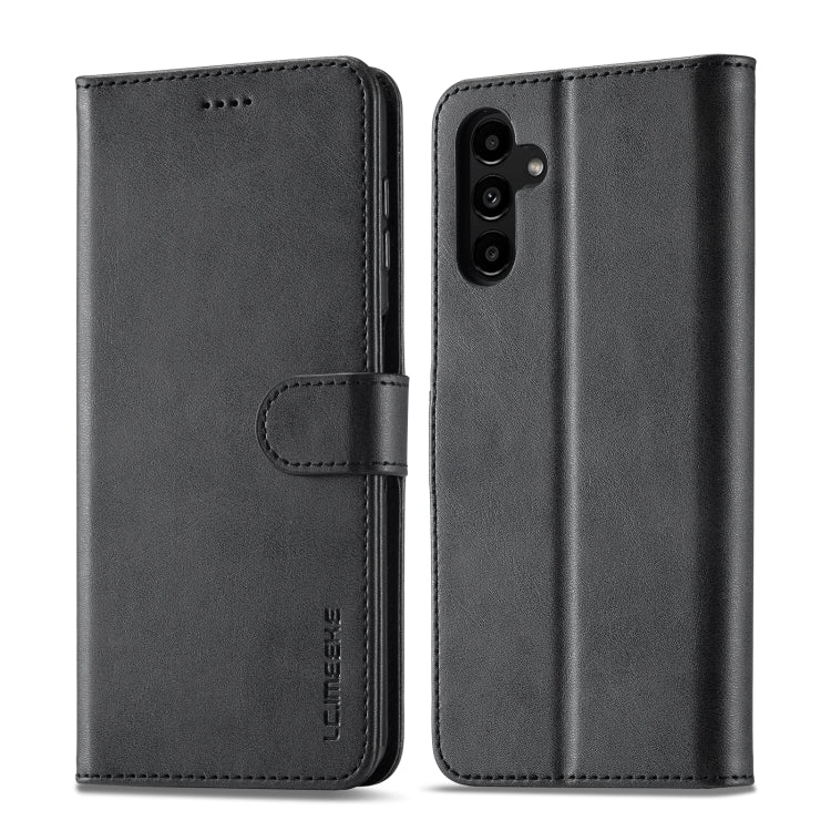LC.IMEEKE Calf Texture Leather Phone Case, For Samsung Galaxy S23 FE 5G, For Samsung Galaxy A55 5G, For Samsung Galaxy A05, For Samsung Galaxy A05S