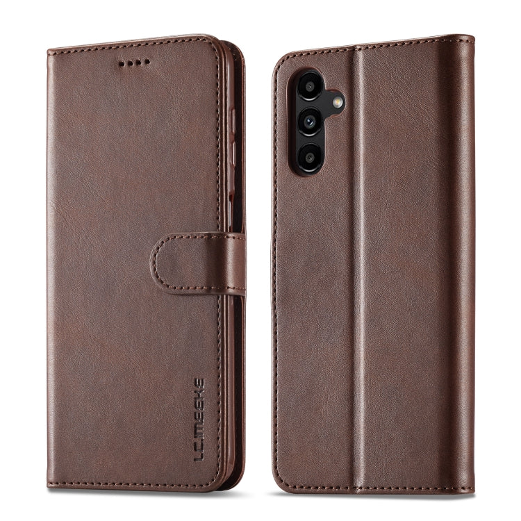 LC.IMEEKE Calf Texture Leather Phone Case, For Samsung Galaxy S23 FE 5G, For Samsung Galaxy A55 5G, For Samsung Galaxy A05, For Samsung Galaxy A05S