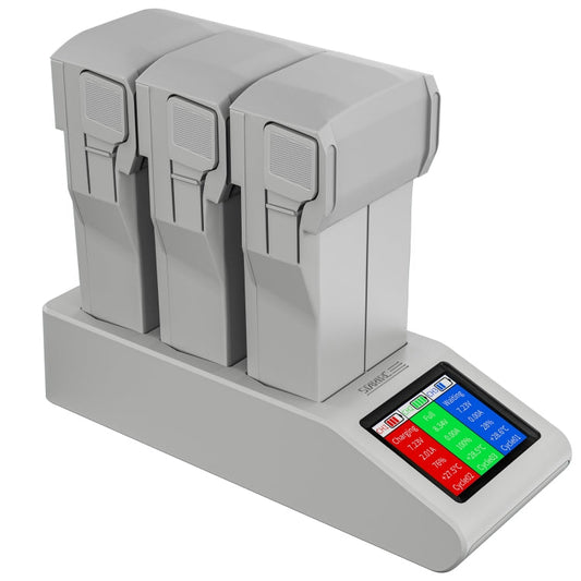 STARTRC 3 in 1 Charging Butler Battery Charger with Screen, For DJI Mini 4 Pro / Mini 3/ Mini 3 Pro