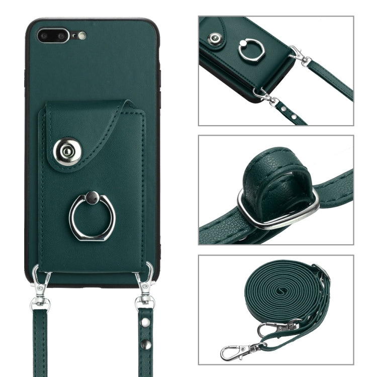 Organ Card Bag Ring Holder Phone Case with Long Lanyard